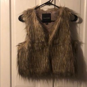 Maurices Faux Fur Vest